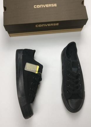 Кеды converse style all star 2 черные низкие (39р) тотальная распродажа3 фото