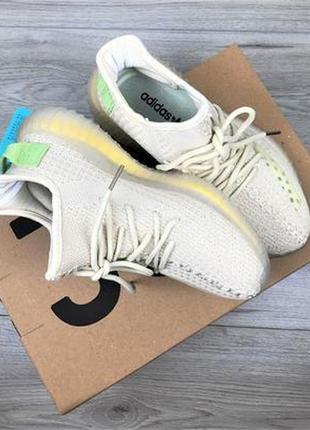 Кроссовки унисекс adidas yeezy boost 350 v2 beige в бежевом цвете (37р.)4 фото