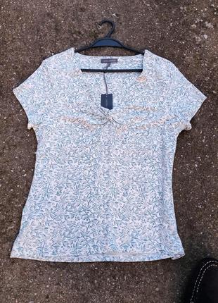 Laura ashley футболка с узлом