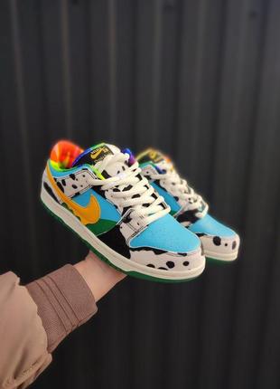 Кроссовки nike sb dunk low x ben &amp; jerry’s9 фото