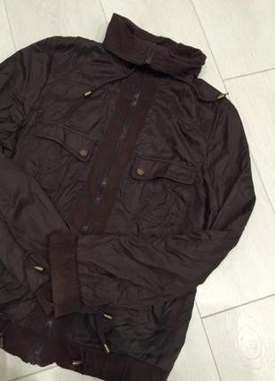 Куртка коричневая1 фото