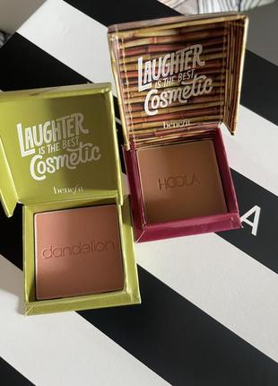 Benefit hoola bronzer та benefit dandelion рум‘яна