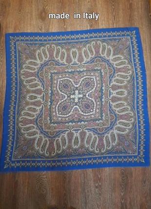 Брендовий розкішеий великий платок від tie rack , made in italy