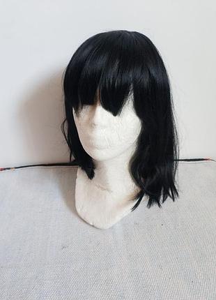 Женский черный короткий парик mildiso с шапочкой для волос