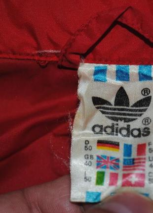 Adidas originals куртка ветровка на мужчину адидас красная2 фото