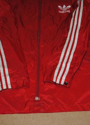 Adidas originals куртка ветровка на мужчину адидас красная4 фото