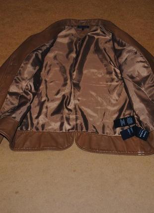 Tommy hilfiger женская кожанка кожаная  куртка томми th3 фото