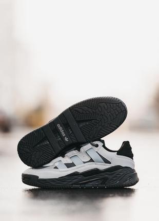 Мужские кроссовки adidas niteball black grey 41-42-43-45-46