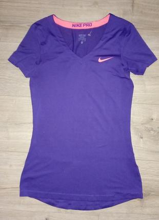 Футболка жіноча спортивна nike pro dry fit розмір s