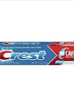 Зубна паста crest cavity protection cool mint, 161 гр1 фото