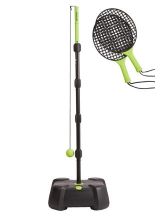 Набір для ігри в теніс/тетербол artengo strong (1 стійка, 2 ракетки, 1 м'яч) чорний