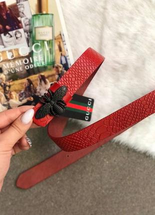 Ремень пояс женский кожаный в стиле gucci / ремень пояс женский
