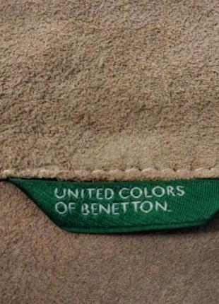 Жакет benetton замша9 фото