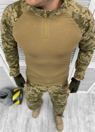 Тактичний костюм сорочка + штани ubacs attack піксель  xl