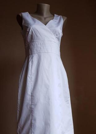 Люкс приголомшливе плаття міді бавовна h&m (швеція
