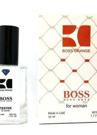 Тестер жіночих парфумів boss orange (бос оранж) diamond 50 мл