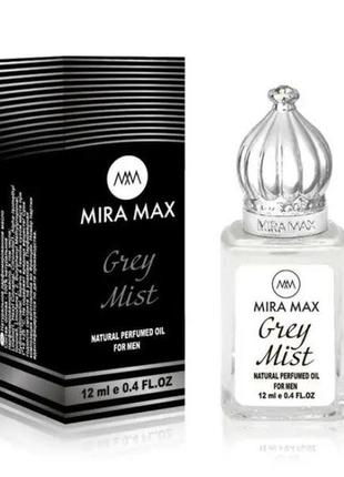 Олійні парфуми з ароматом молекула 01 grey mist mira max 12 мл