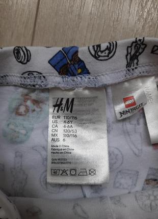 Шорты h&amp;m 4-6 лет домашняя одежда2 фото