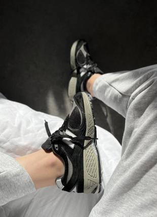 Стильные замшевые кроссовки new balance 2002r black m2002r1. цвет черный с серым. унисекс. размеры 36-452 фото