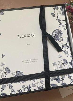 Zara   набір жіночий tuberose 90 ml +tuberose  mist 20 мл4 фото