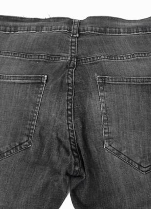 Denim co. джинсы скинни с рваными коленями. чёрные. размер: 30 / 326 фото