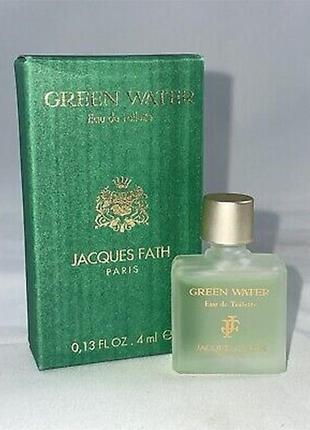 Green water jacques fath, оригинал, редкость