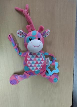Мягкая подвеска погремушка для малышей