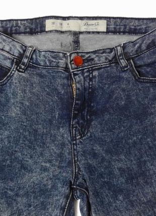 Denim co.  джинсы скинни с нюансом. м размер.8 фото