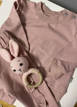 Костюмчик для девочки (6-9 м)