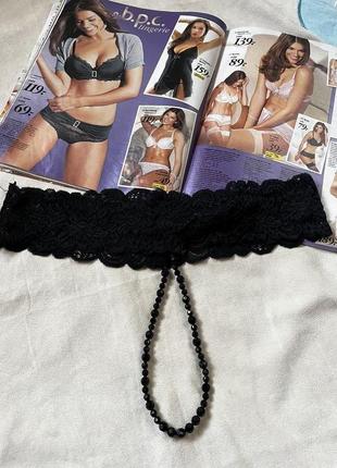 Эротическое белье, черные эротические трусики happy lola