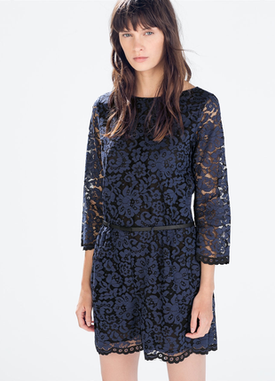 Кружевной ромпер zara