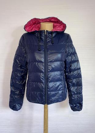 Zara warm wear trf лёгкий пуховик р l оригинал