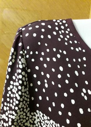 Брендовая 100% вискоза стильная блуза р.12 от phase eight3 фото
