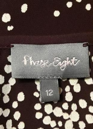 Брендовая 100% вискоза стильная блуза р.12 от phase eight4 фото