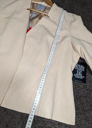 Новыйльняной пиджак с шелком pure collection6 фото