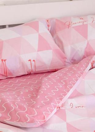 Комплект постельного белья - фламинго3 фото