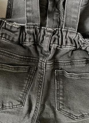 Эластичный джинсовый комбинезон, джинсы, джинсы7 фото