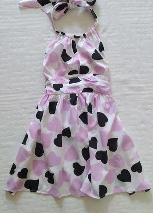 Сукня нова, котон , відкрита спина , коротка, бебі долл