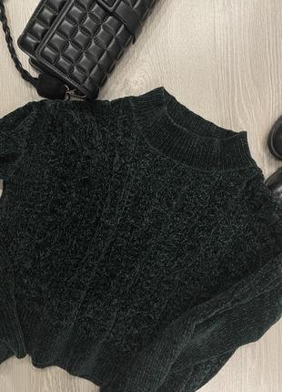 Зеленый свитер1 фото