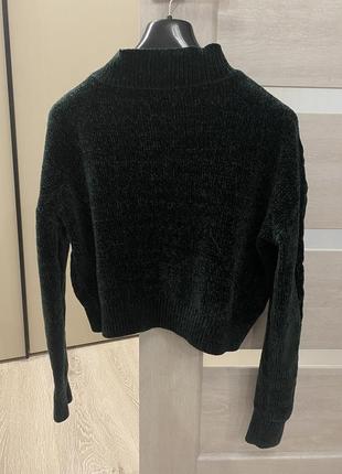 Зеленый свитер7 фото