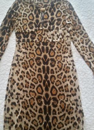 Плаття леопард