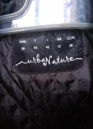 Кожаная куртка из 100% замши кожа от tchibo urban nature ☕ 38eur/наш 42-44рр5 фото