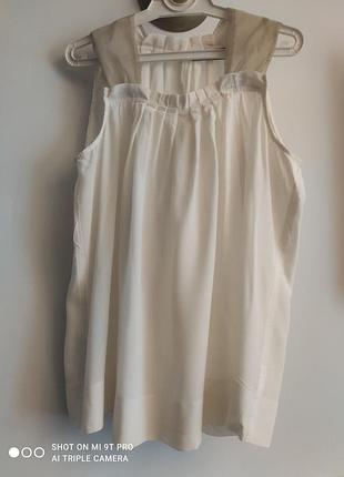 Шовковий топ max mara.