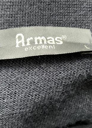 Напів вовняний чоловічий кардиган в ромбики/ l- xxl/ brend armas5 фото