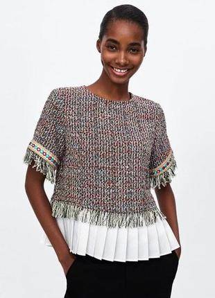 Элегантная повседневная блузка