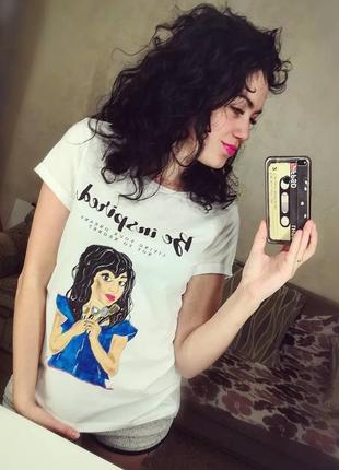 Футболка з оригінальним портретом🎨 .