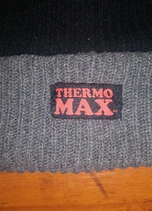 Шапка thermo max на мікрофібрі2 фото