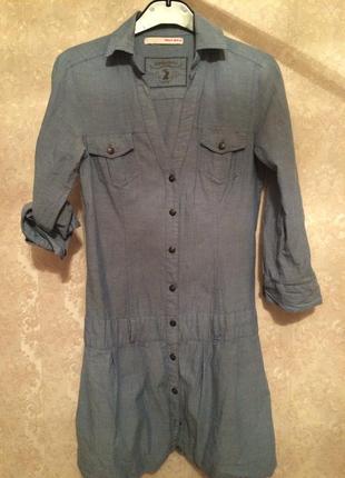 Сукня блакитне джинсове