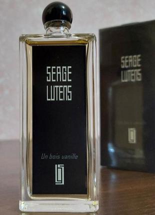 Serge lutens un bois vanille eau de parfum оригинал 50 мл новый флакон7 фото