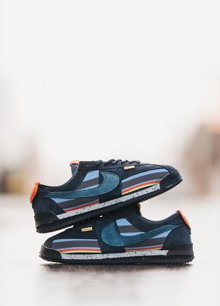 Мужские кроссовки nike cortez x union l.a blue black 41-42-43-44